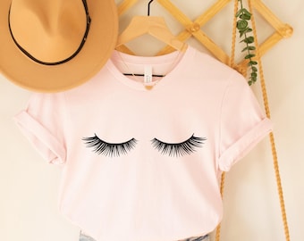 Lashes Graphic T-Shirt: Lash Tech Gift
