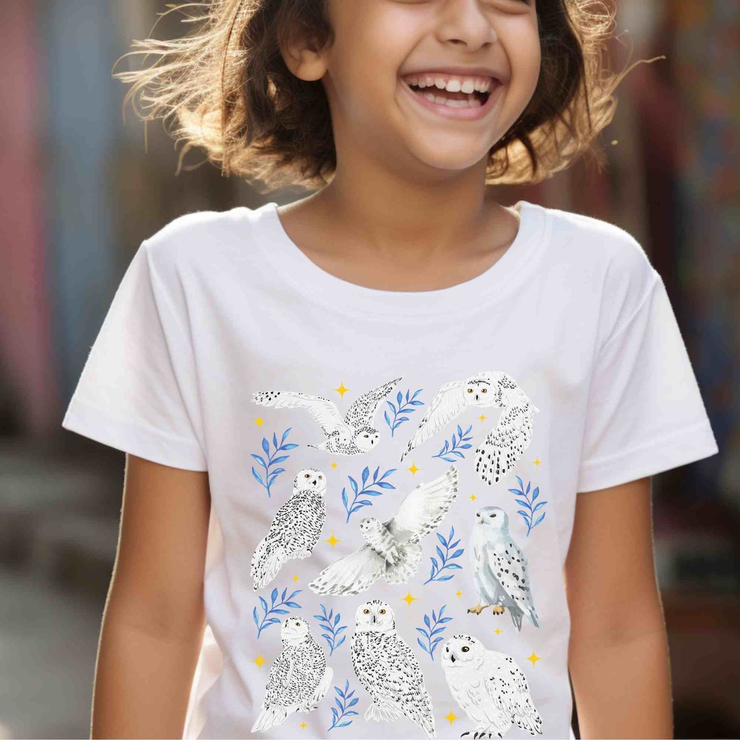 Tree Owl Long Sleeve Shirt in Nautic - 1 Left Size 10-11 years main image 1
