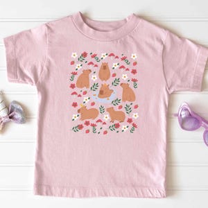 Kids Capybara Shirt Capybara Gift Youth Size Capybara Lover Gift Capybara Shirts Capybara Tshirt Capybara Gifts Capybara Tee Mushroom Shirt