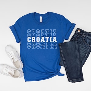Croatia Soccer Shirt, Croatia National Jersey, Croatia Shirt, World Cup Croatia Shirt, Gift for Croatia Soccer Fan, Croatia Team Shirt