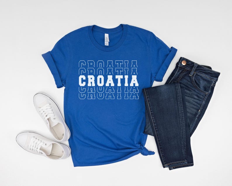 Croatia Soccer T-Shirt: National Team Jersey image 1