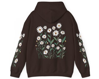 【GRAVER】22FW★ [UNISEX] Daisy Bouquet Bear Hood ZipUp GRAVER】22FW☆ [UNISEX] Daisy Bouquet Bear Hood ZipUp
