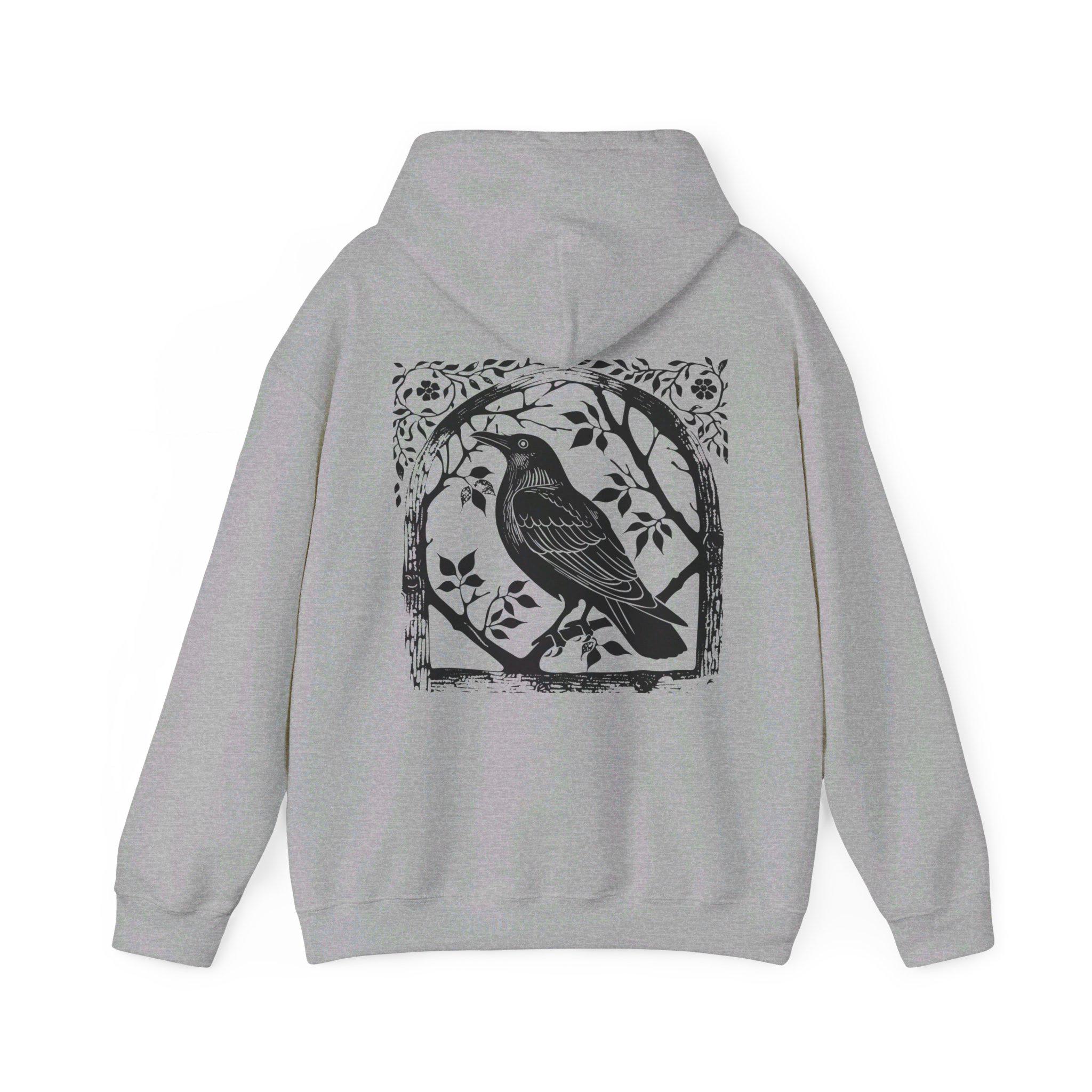 “The Crows Are My Friends” Bird Lover T-Shirt & Hoodie – Premium Cotton, True To Size, Great Gift Idea - View #10