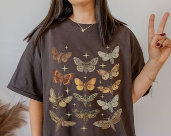 Moth Graphic T-Shirt: Entomology Insect Tee
