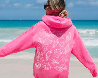 ★SWIMCITY☆Sylphy hoodie top Palm Puff Hoodie for Women Oversized Preppy Sweatshirt Teen