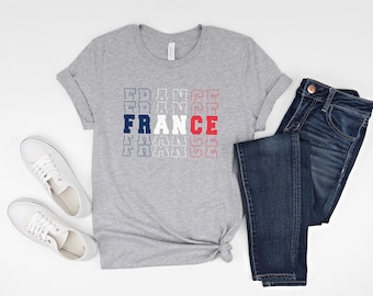 France Soccer Team Shirt: World Cup Futbol Jersey