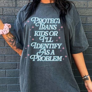 Protect Trans Kids Shirt Trans Rights Shirt Protect Queer Kids Trans Youth Trans Lives Matter Trans Pride Activism Social Justice Shirt