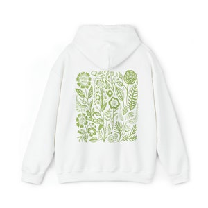 Mediums Old English Hoodie - Forest Green