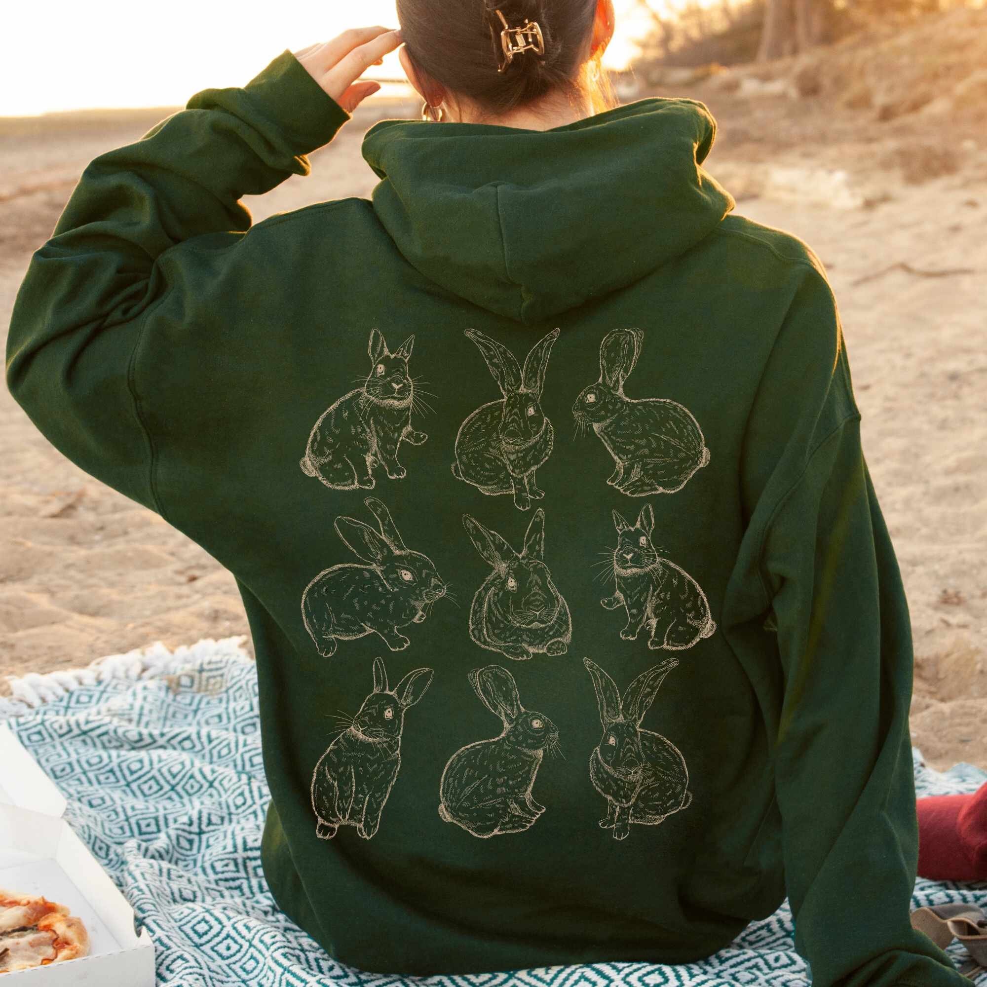 RABBITS ICON HOODIE グリーン