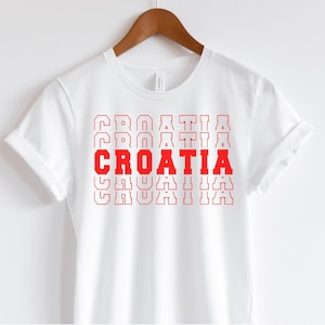 Croatia Soccer Shirt, Croatia National Jersey, Croatia Shirt, World Cup Croatia Shirt, Gift for Croatia Soccer Fan, Croatia Team Shirt
