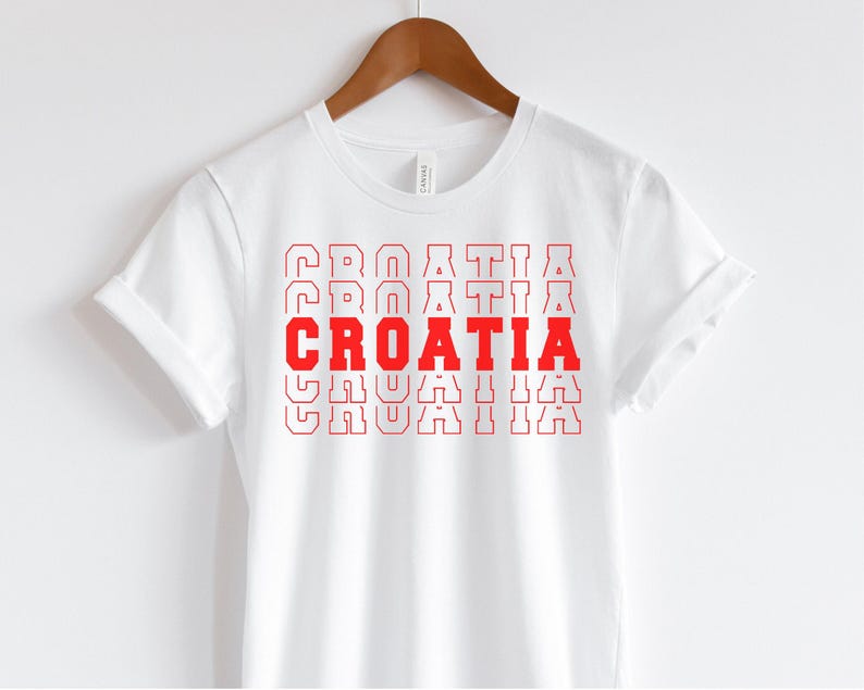 Kroatien Fußball T-Shirt: National Team Trikot White