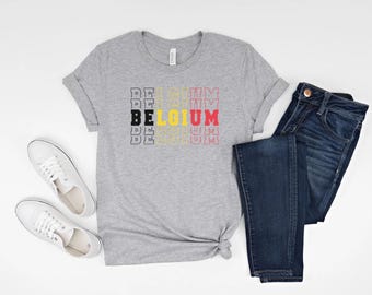 Belgium Soccer Shirt: World Cup Jersey, Belgian Team Tee