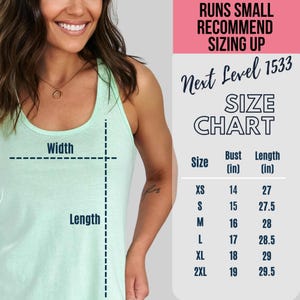 Sage Green Floral Tank Top: Boho Cottagecore Wildflower Print image 5