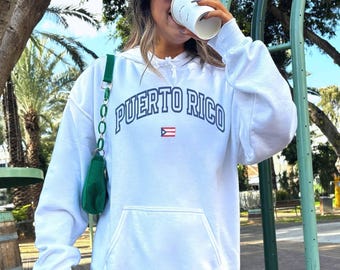 Porto Rico Hoodie: Unisex Sweatshirt