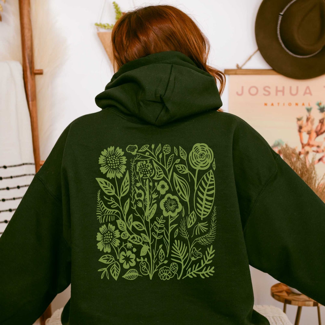トップス sculptor Cottage Zip-Up Hoodie Flower Cottage Zip-Up Hoodie Flower – Sculptor