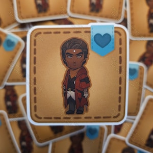 FFXIV Gaius Baelsar Minion Sticker 2&quot;