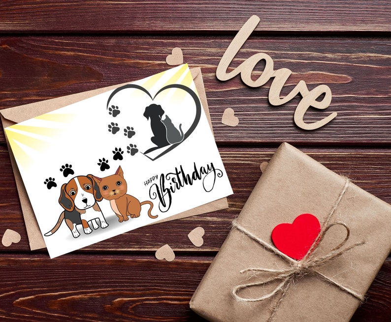 Printable Happy Birthday Card Printable Dog Birthday Card Funny ...