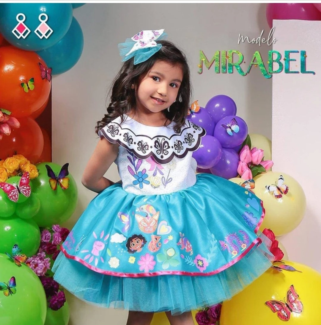 Mirabel Birthday Dress/ Encanto Dress/ Encanto Birthday Dress/ - Etsy