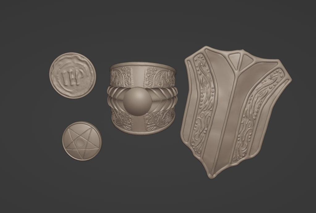 Philippa Eilhart Fanmade 3d Elements for Cosplay - Etsy