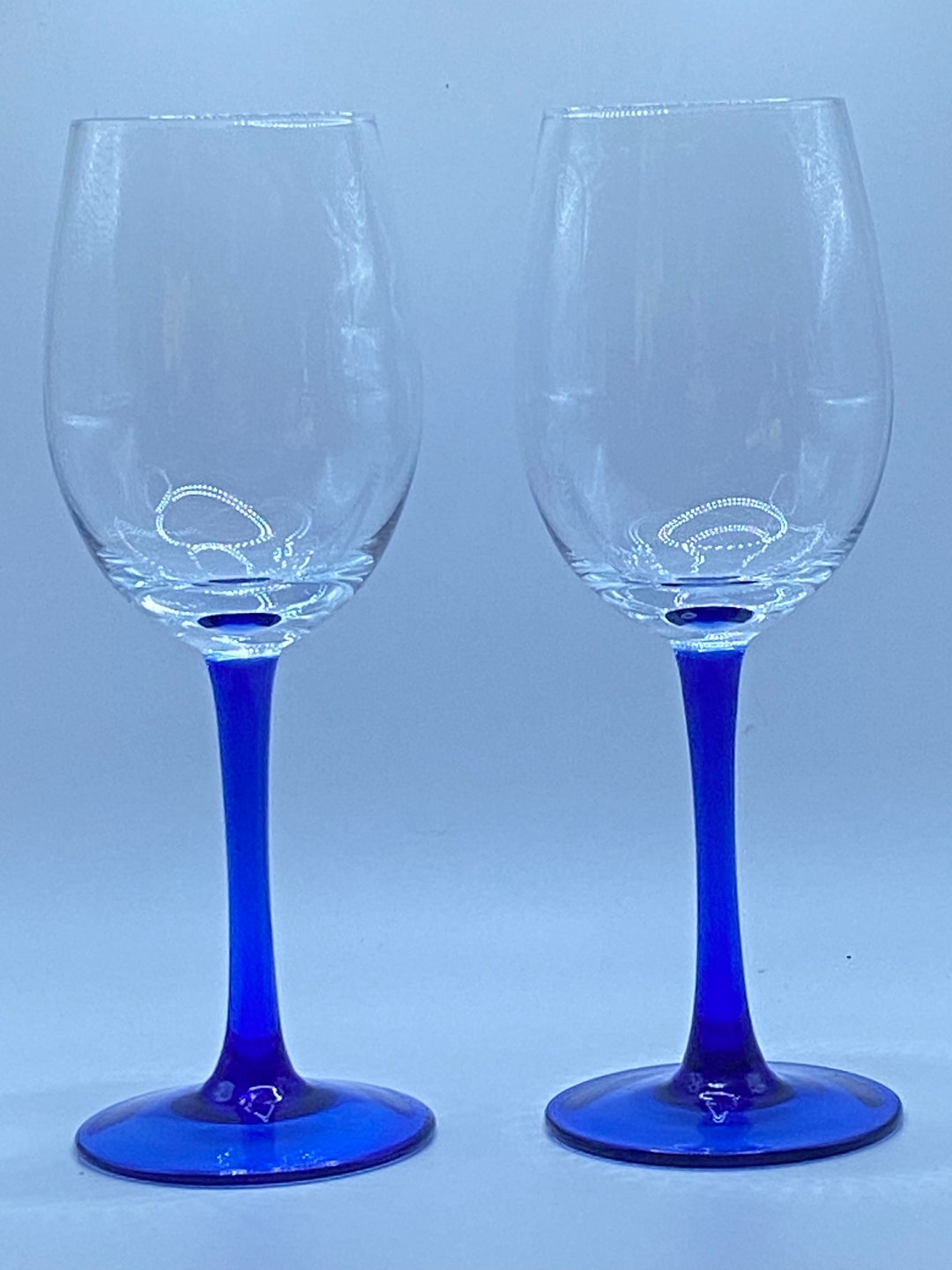 Vintage Cristal Darquesdurand neptune White Wine Glass Set of 4 Etsy