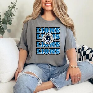 D Lions Graphic T shirt