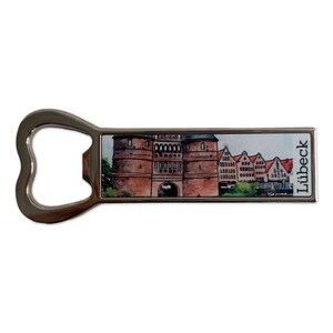 Bottle opener Lübeck watercolor