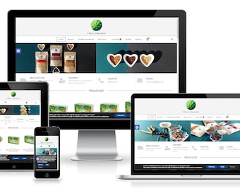 ドメインとホスティング付きの電子商取引 Web サイト | UI/UX デザイン - 1 年間のライセンス