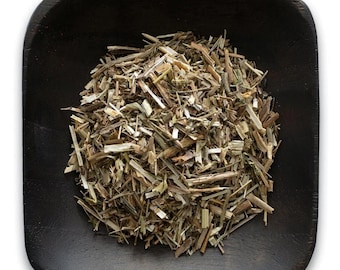 Wildcrafted Cleavers Herb | Świeże organiczne klepsydry krojone i przesiane | Naturalny suplement ziołowy do domowej herbaty i nalewek