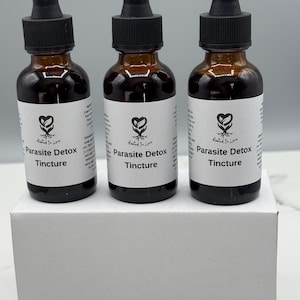 Parasite Detox Tincture | Herbal Cleanse for Gut Health | Natural Detox Support