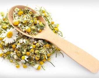Bio-Kamille – beruhigender Blumentee, natürliches Schlafmittel, Bastel- und Badeprodukte