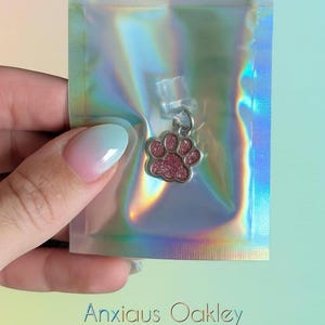Paw Print Phone Dust Plug: Cat, Dog, Android, iPhone