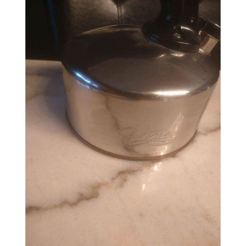 Paul Revere Ware 1801 Copper Bottom Whistling Tea Pot Kettle 96-C