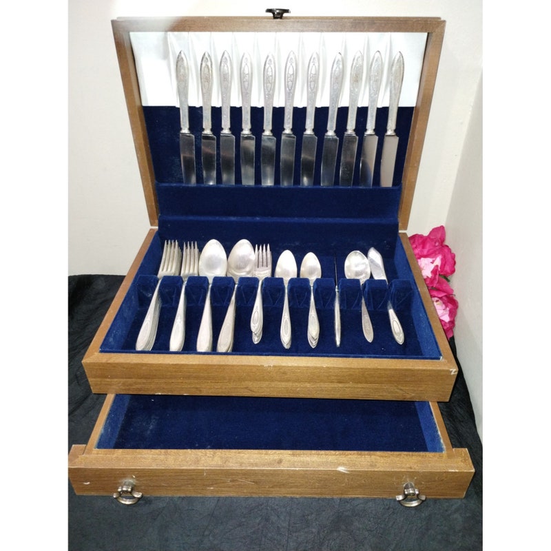 Community Plate Silverware Patterns Etsy