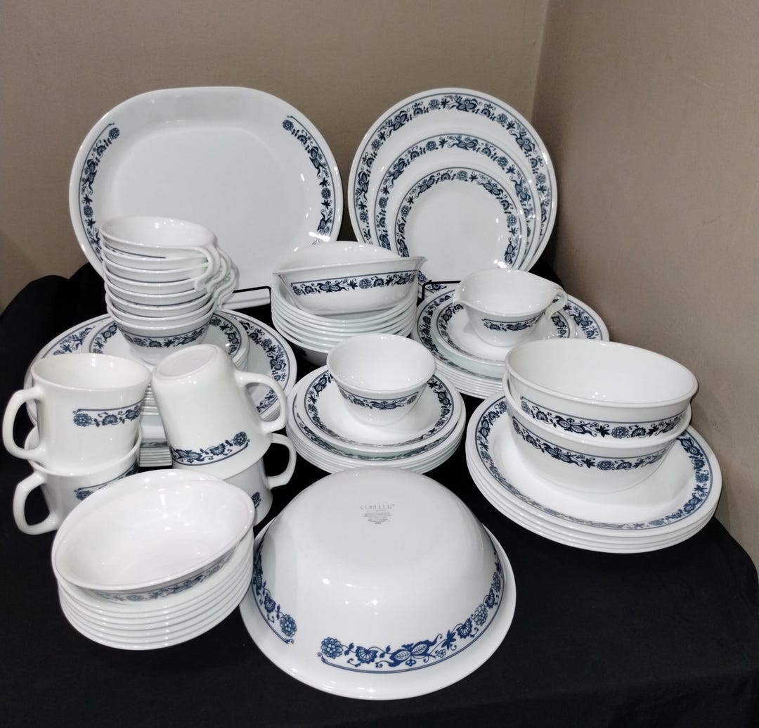 corelle コレール ブルーオニオン オールドタウンブルー 3種類 4セット