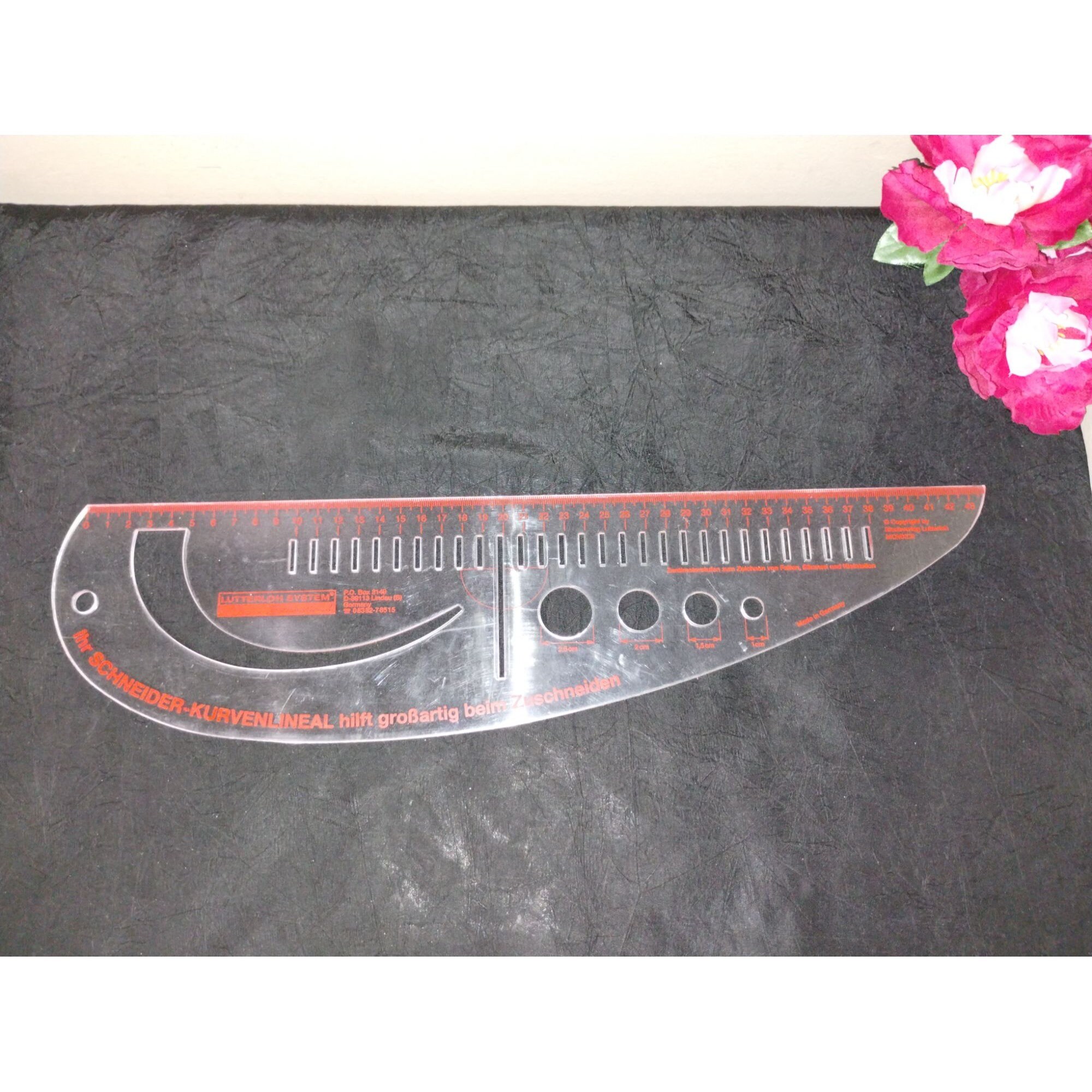 Lutterloh Sewing System Designer Curve Dressmaker Ruler for Sewing ...