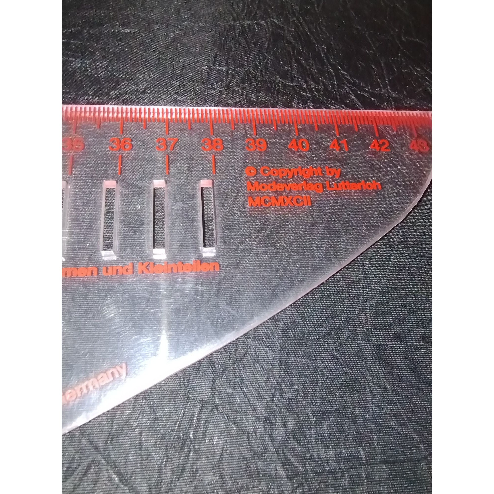 Lutterloh Sewing System Designer Curve Dressmaker Ruler for Sewing ...