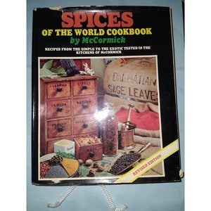 Spices of the World Cookbook By McCormick | 1979, 1964