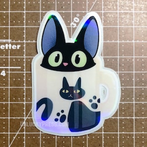 Jiji &quot;Coffee Mug&quot; Sticker