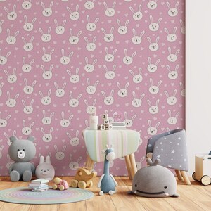 Pinky Animal Figures Wallpapers - SELF ADHESIVE
