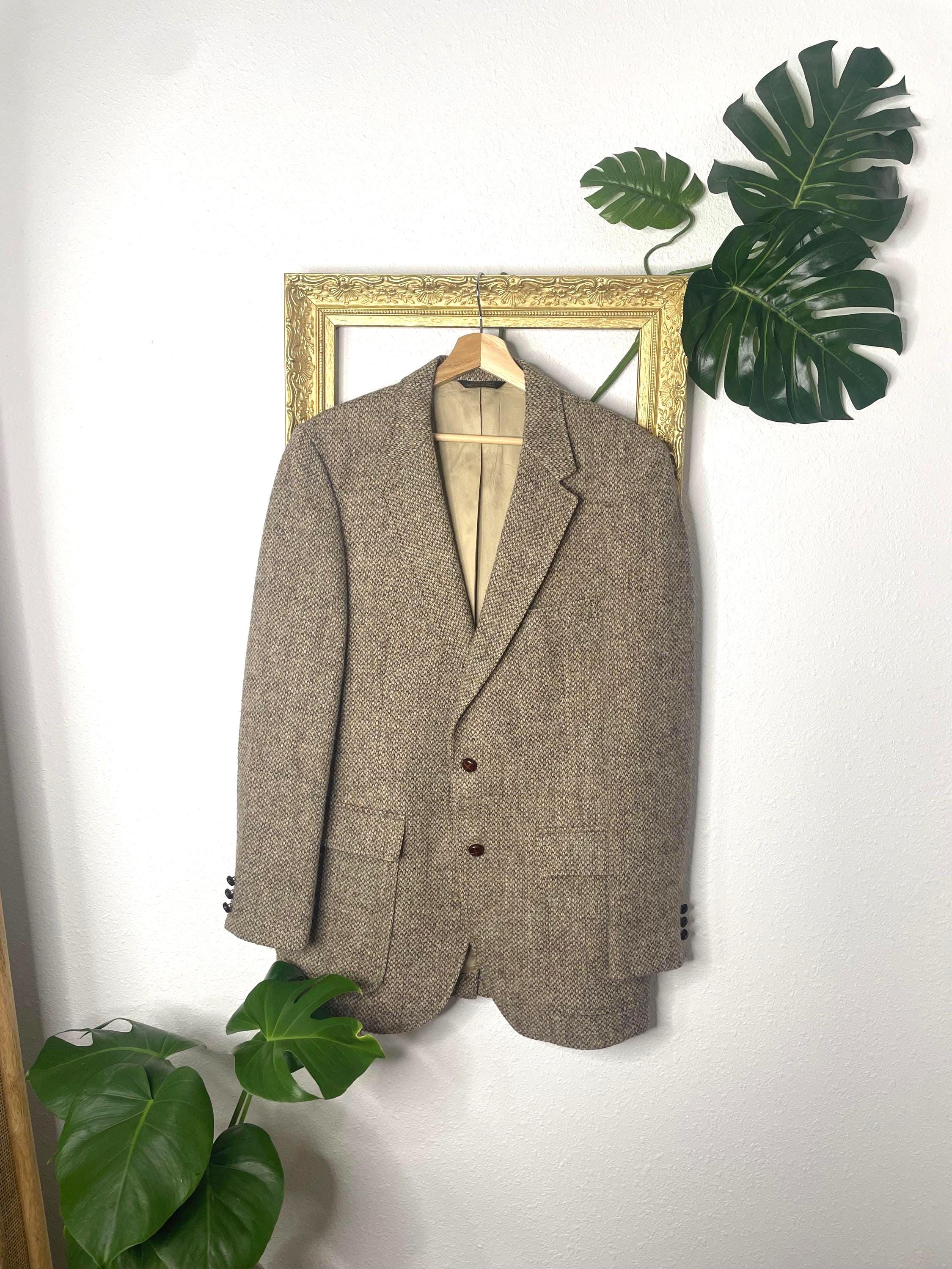 VTG 1976 1970s Bespoke Chipp New York Tweed 3/2 Blazer Cost