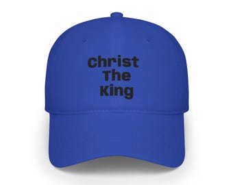Christ The King Low Profile Baseball Cap
