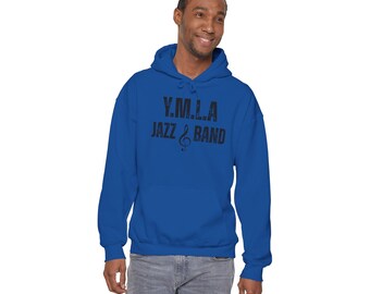 Y.M.L.A. Jazz Band Hoodie | Violinschlüssel-Musikschule-Sweatshirt