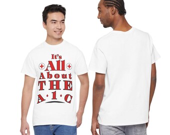 All About The A1C Unisex Heavy Cotton Tee | Casual Wear, Gift for Friends, Everyday Style, Graphic T-Shirt, Perfect for Events