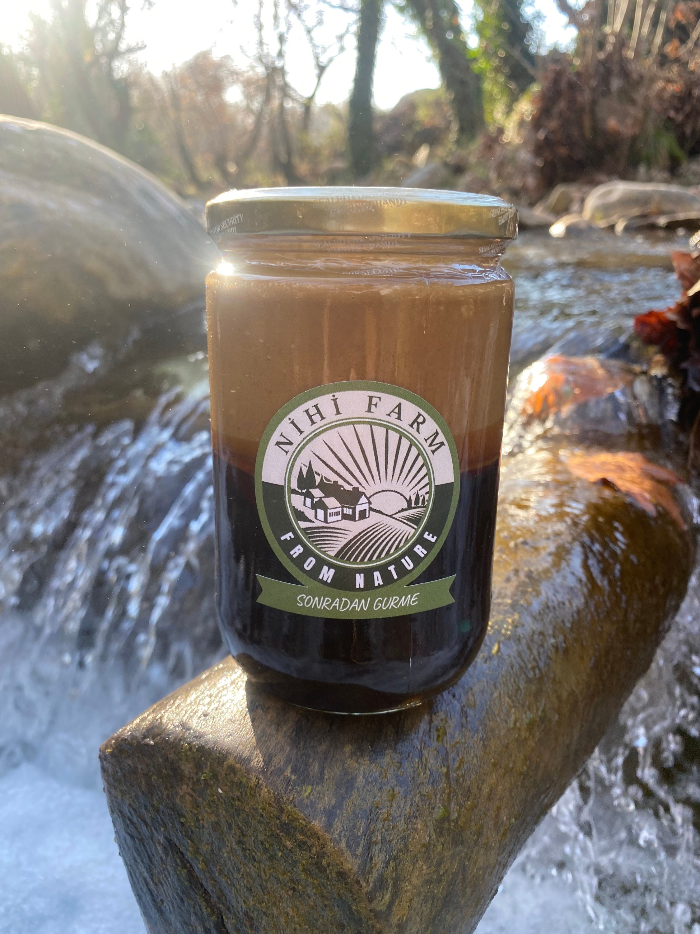 Gourmet Sesame Paste & Grape Molasses, 2in1 Delicious Natural Turkish