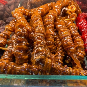 Delicious Walnut Sausage Pestil from Turkey, Natural and Additive-Free, Village Foods - Natural Turkish Foods