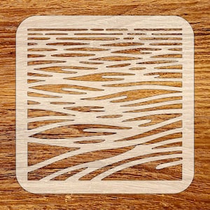 Plantilla de ondas oceánicas, descarga digital (archivos SVG, DXF, STL, PNG y PDF)