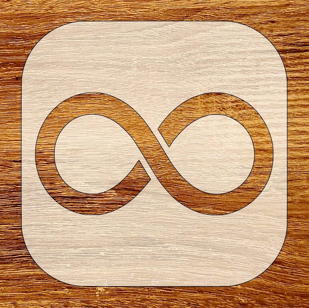 Infinity Symbol Stencil, Digital Download, SVG, DXF, Stl, Png, Pdf ...