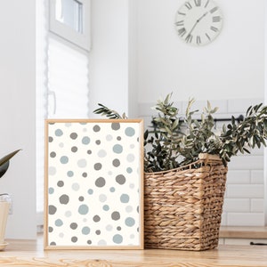 Prickar, Slumpmässigt mönster, Enkel, Lugn, Glad, Direktnedladdning, Sista minuten-present, Jultryck, Julväggkonst, Matchande tryck