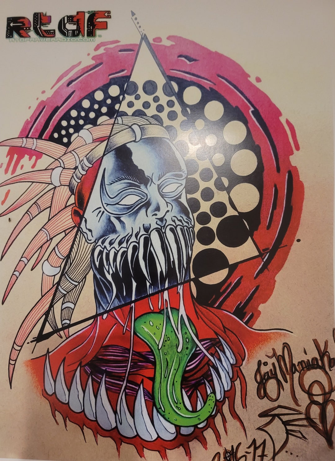 Jay Maniakal RTDF Art Print - Etsy