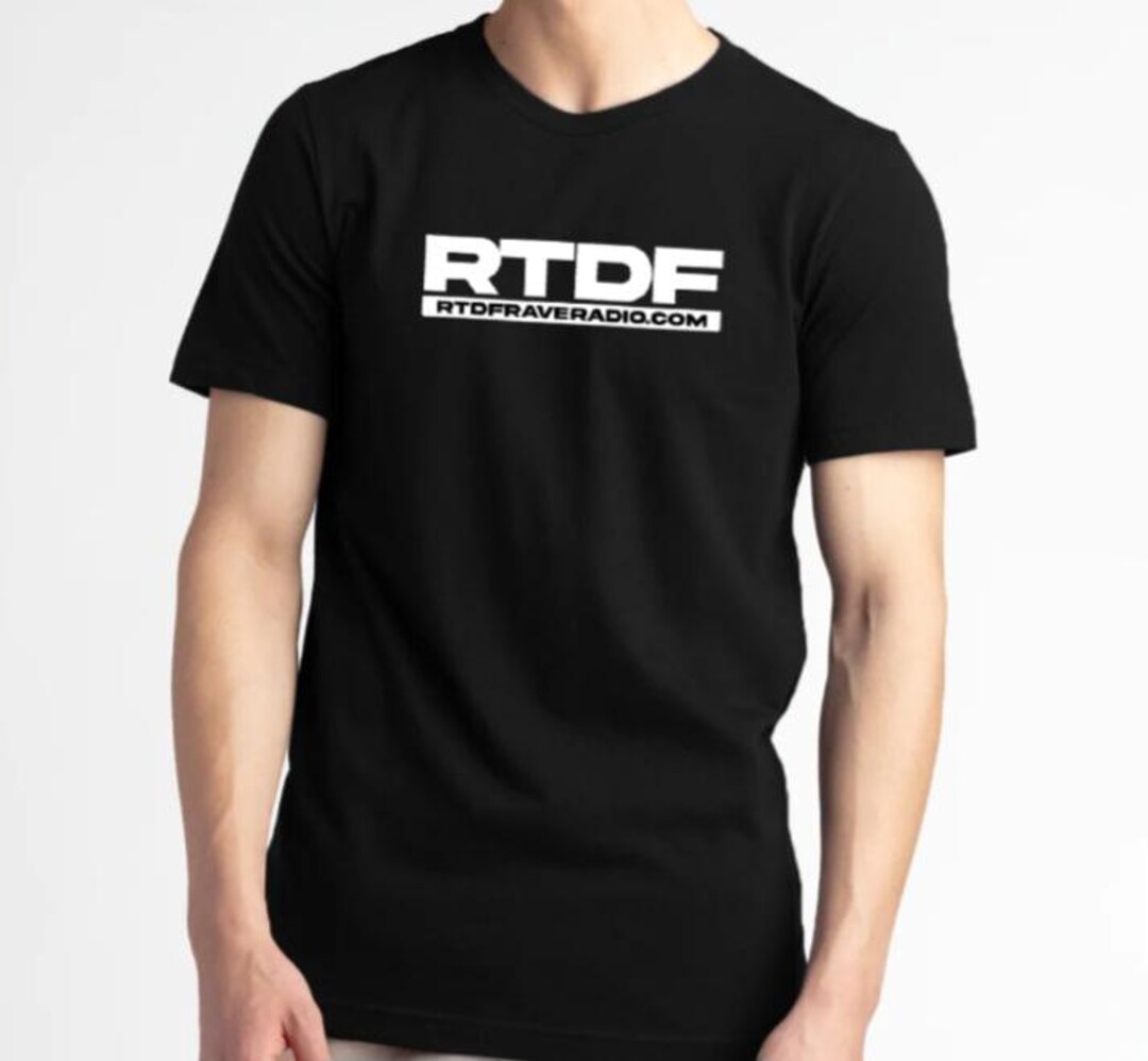 RTDF Logo New Black Tshirt - Etsy